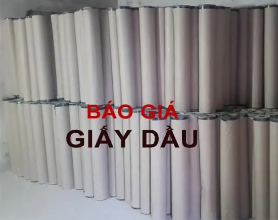 Giá giấy dầu