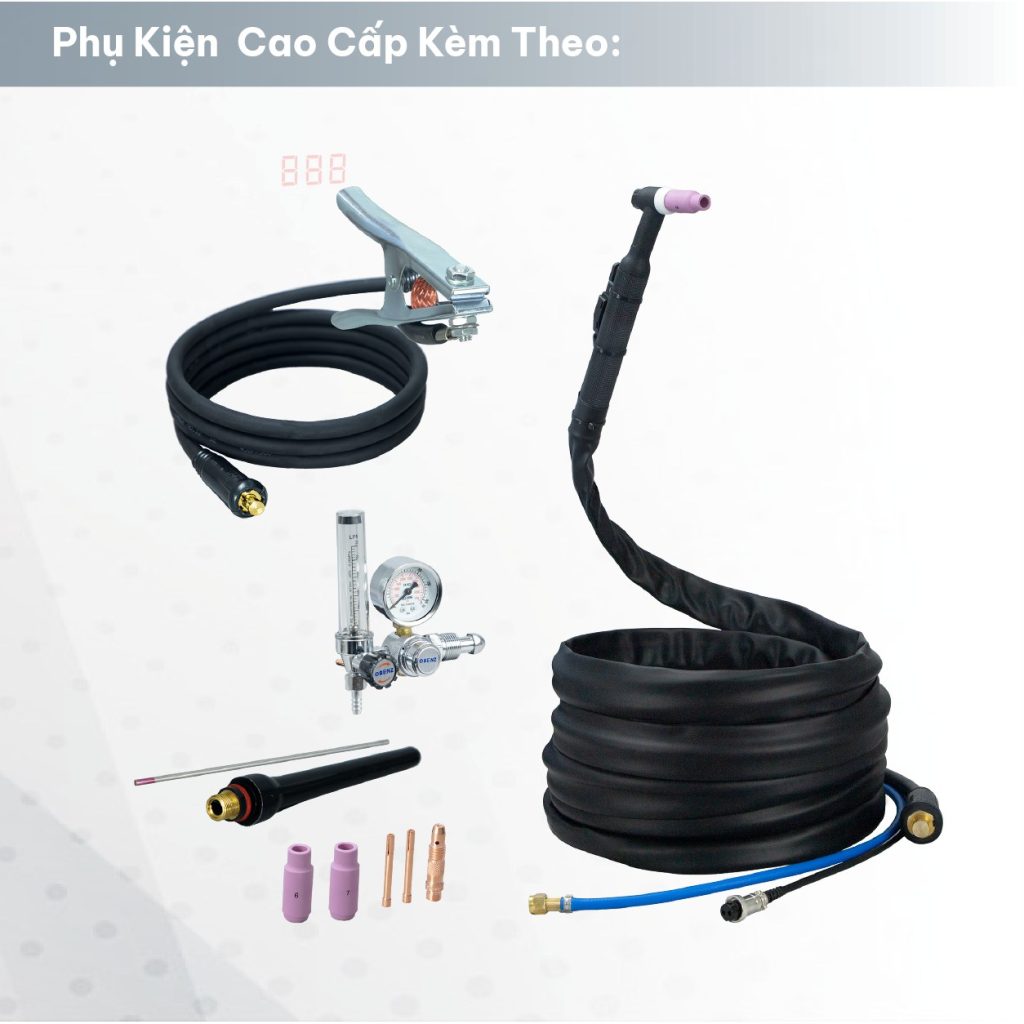 Máy hàn điện tử TIG lạnh Hồng Ký TIG250CPRO